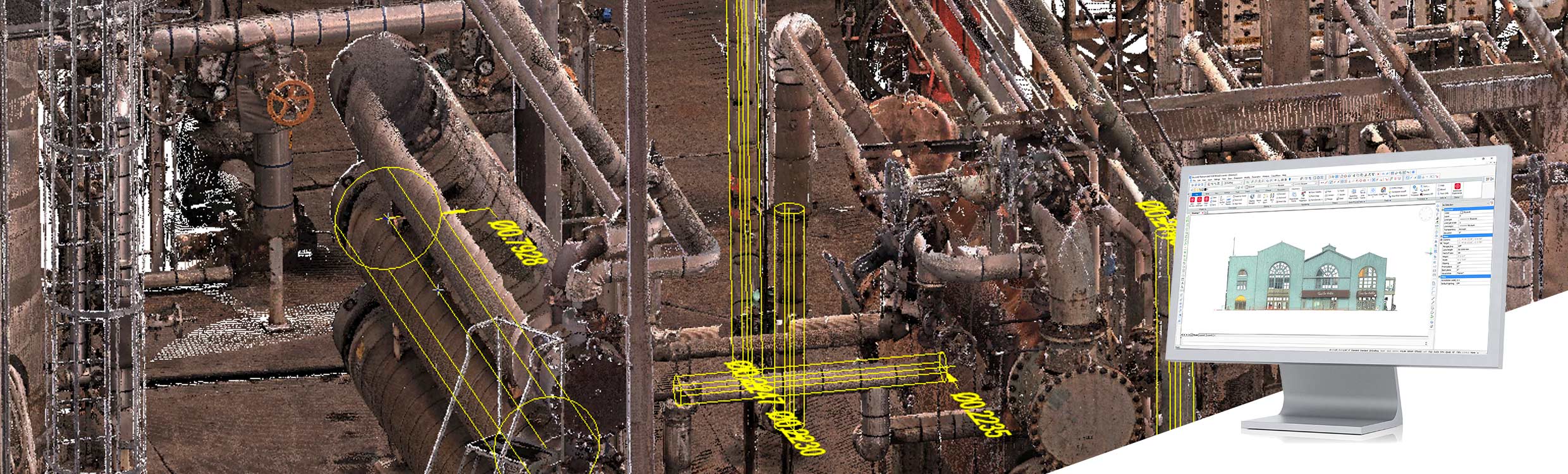 Leica CloudWorx for BricsCAD - Product Detail Image - 2480x750